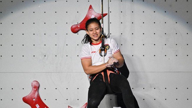 Desak Made Rita Bungkam Wakil China, Rebut Emas di World Climbing Asia Championship 2026