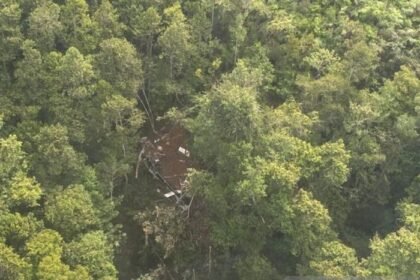 Basarnas Temukan Ekor Helikopter PK-CFX yang Jatuh di Kalbar, Fokus Evakuasi 8 Korban Dimulai
