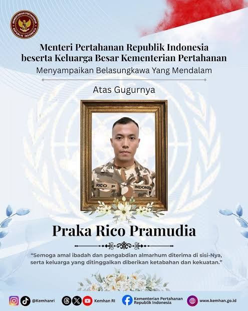 ‎Dorong Investigasi, Pemerintah Percepat Pemulangan Jenazah Rico dari Lebanon ‎