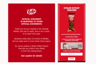 Bukan April Mop : 400 Ribu Batang KitKat Edisi F1 Dicuri, KitKat Luncurkan Situs Pelacak Batch
