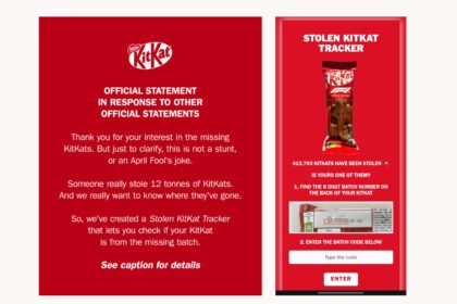 Bukan April Mop : 400 Ribu Batang KitKat Edisi F1 Dicuri, KitKat Luncurkan Situs Pelacak Batch