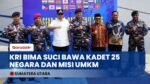 KRI Bima Suci Bawa Misi Promosi UMKM ke Dunia