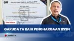 Dedikasi Edukasi Siber, Garuda TV Raih Penghargaan Bergengsi dari BSSN