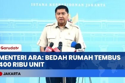 Gebrakan Menteri Ara: Kuota Bedah Rumah Rakyat 2026 Melonjak ke 400 Ribu Unit