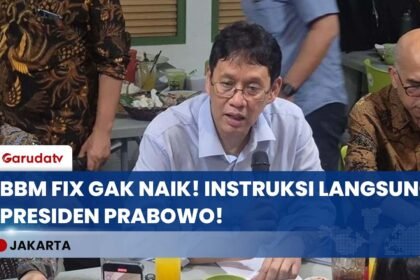 INSTRUKSI LANGSUNG PRESIDEN! Menkeu Pastikan Harga BBM Subsidi Gak Naik, Rakyat Jangan Panik!