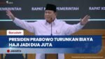 Presiden Prabowo Beri Hadiah Penurunan Biaya Haji 2026