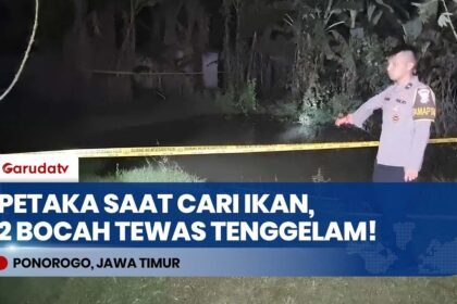 INNALILLAHI! Isak Tangis Pecah, 2 Bocah di Ponorogo Tewas Tenggelam Saat Istirahat Ngaji