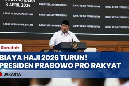 KABAR GEMBIRA! Presiden Prabowo Turunkan Biaya Haji 2026, Tetap Murah Meski Harga Avtur Naik