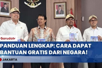 TARGET 0% ! Pemerintah Luncurkan Buku Saku Panduan Akses Makan Gratis Hingga Sekolah Rakyat