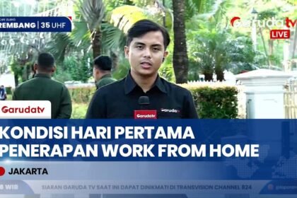 WFH HARI PERTAMA! Cek Suasana Balaikota Jakarta, Masih Padat atau Sudah Sepi?