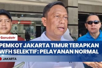 Pemkot Jakarta Timur Terapkan WFH Selektif, Wali Kota Jamin Pelayanan Tetap Normal