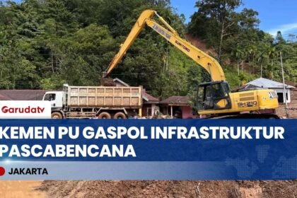 12 KEMENPU LAKUKAN PERCEPATAN PERBAIKAN BENDUNGAN PEMBANGUNAN INFRASTRUKTUR ACEH VOSOT 0 36+1 03