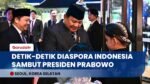 Antusiasme Tinggi! Warga Indonesia di Seoul Padati Lokasi Kunjungan Presiden Prabowo Subianto