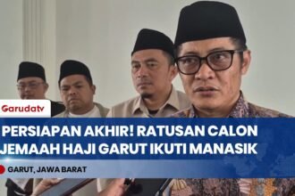 Siap Berangkat 7 Mei, Ratusan Calon Jemaah Haji Garut Jalani Manasik Terintegrasi