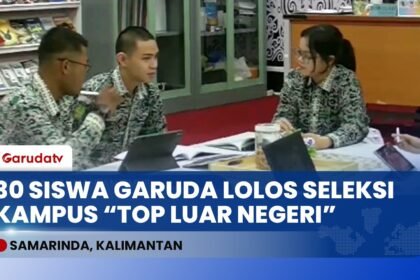 Prestasi Mendunia! 30 Siswa Garuda Borong 84 Undangan Kuliah dari Kampus Top Luar Negeri
