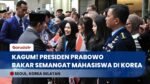 BIKIN TERHARU! Pesan Spesial Presiden Prabowo untuk Mahasiswa Indonesia di Korea Selatan