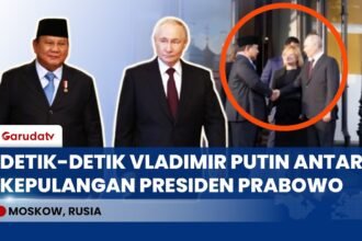 Hangat dan Penuh Kehormatan, Vladimir Putin Antar Langsung Kepulangan Presiden Prabowo