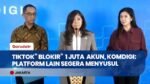 Implementasi PP TUNAS: TikTok Blokir Hampir 1 Juta, Komdigi Desak Platform Lain Segera Menyusul