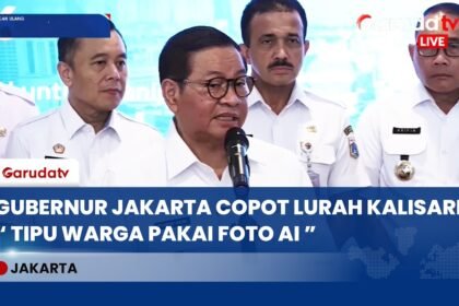 Buntut Foto AI di Aplikasi JAKI, Gubernur Jakarta Resmi Copot Lurah Kalisari