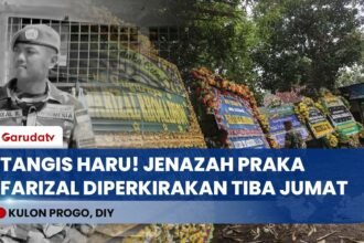 TANGIS PECAH! Jenazah Praka Farizal Prajurit TNI Gugur di Lebanon Tiba Jumat Ini