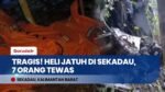 Helikopter PT Matthew Air Jatuh di Sekadau, 7 Orang Dilaporkan Tewas di Lokasi
