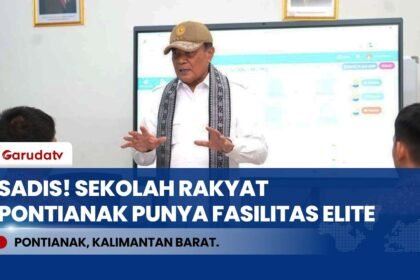 Menko Polkam Sidak Sekolah Rakyat di Pontianak, Persiapkan Siswa Demi Indonesia Emas 2045!