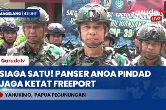 KKB MAKIN NEKAT! TNI Kirim Panser Anoa ke Freeport, Pangkogabwilhan III Turun Gunung Siaga Tempur!
