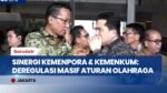 Pangkas 191 Aturan Jadi 4 Regulasi Utama, Erick Thohir dan Supratman Andi Agtas Perkuat Sinergi