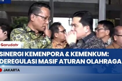 Pangkas 191 Aturan Jadi 4 Regulasi Utama, Erick Thohir dan Supratman Andi Agtas Perkuat Sinergi