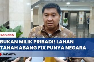 LAHAN HERCULES DIKAWAL NEGARA? Menteri Maruarar Pastikan Tanah Abang Milik PT KAI Untuk Rusun!