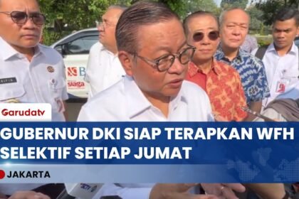 Gubernur DKI Siap Terapkan WFH Selektif Setiap Jumat: Layanan Publik Tetap Normal!