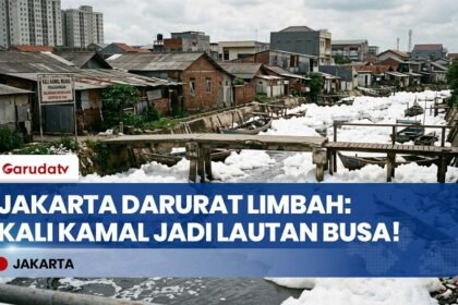 LAUTAN BUSA! Kali Kamal Muara Tercemar Limbah Kimia, Nasib Nelayan Jakarta Utara Terancam!