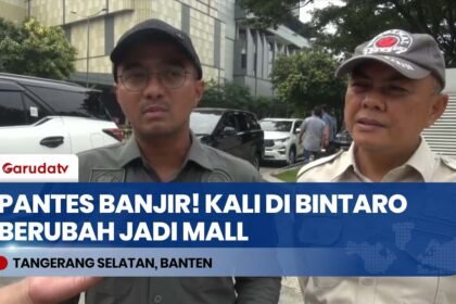 KALI JADI MALL?! DPRD Tangsel Sidak Bintaro, Bongkar Aliran Sungai yang Tiba-Tiba Hilang!