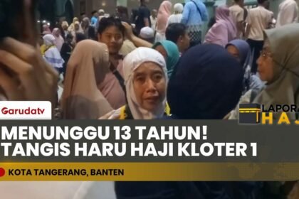 PECAH TANGIS! Penantian 13 Tahun Jemaah Haji Banten Berakhir, Kloter 1 Resmi Berangkat!