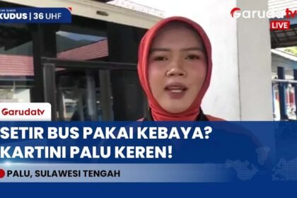 SOPIR BUS CANTIK & NAKES BERKEBAYA! Cara Unik Perempuan Palu Rayakan Hari Kartini