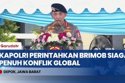 Konflik Timur Tengah Memanas, Kapolri Instruksikan Brimob Siaga Penuh Hadapi Dampak Krisis Energi