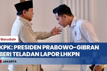 Teladan Anti-Korupsi! Jubir KPK Puji Kepatuhan LHKPN Presiden Prabowo - Gibran