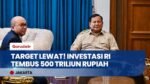 EKONOMI RI MAKIN GACOR! Investasi Kuartal I Tembus Rp498,8 Triliun, Target Pemerintah Lewat!