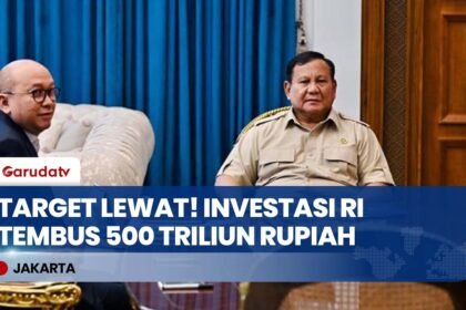 EKONOMI RI MAKIN GACOR! Investasi Kuartal I Tembus Rp498,8 Triliun, Target Pemerintah Lewat!