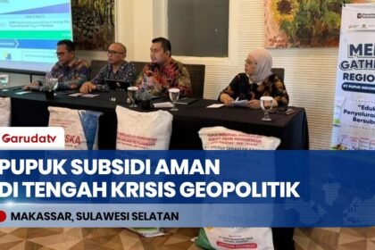 PETANI TENANG! Stok Pupuk Subsidi Indonesia Timur Aman Meski Geopolitik Dunia Memanas!