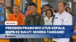 Instruksi Presiden Prabowo, Kepala BNPB Bertolak ke Lokasi Gempa Sulawesi Utara dan Maluku Utara