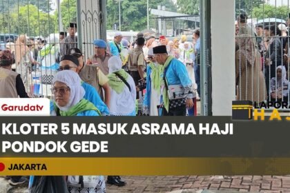 UPDATE HAJI: 438 Jemaah Kloter 5 Masuk Asrama Pondok Gede, Siap Berangkat ke Tanah Suci!