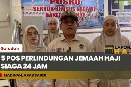 JEMAAH JANGAN KHAWATIR! PPIH Siagakan 5 Pos Perlindungan 24 Jam di Masjid Nabawi!
