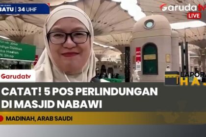 WAJIB TAHU! Ini Lokasi 5 Pos Perlindungan Jemaah di Masjid Nabawi, Petugas Siaga 24 Jam!