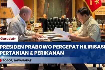 Presiden Prabowo Instruksikan Perluasan Hilirisasi ke Sektor Pertanian dan Perikanan