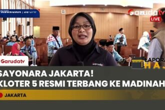MENUJU MADINAH! Suasana Haru Pemberangkatan Kloter 5 Jakarta: 12 Bus Siap Antar Jemaah ke Bandara!