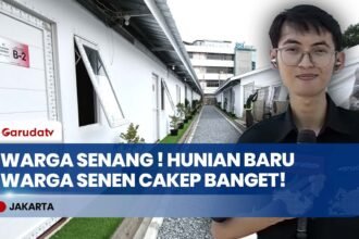GAK KUMUH LAGI! Penampakan Huntara Mewah Warga Bantaran Rel Senen, Siap Huni Juni 2026!