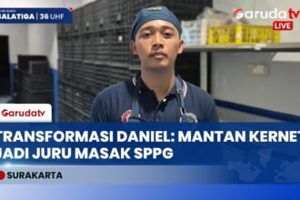 Transformasi Daniel: Mantan Kernet Jadi Juru Masak Berkat Program MBG Presiden Prabowo