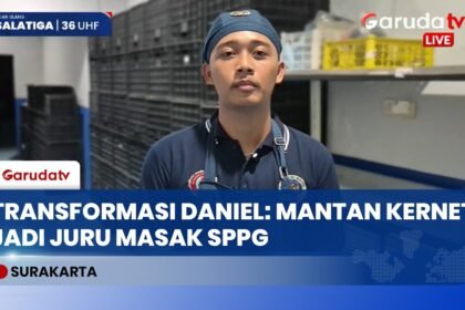 Transformasi Daniel: Mantan Kernet Jadi Juru Masak Berkat Program MBG Presiden Prabowo