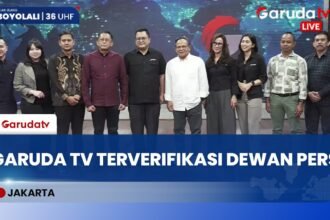 Resmi Terverifikasi Dewan Pers, Garuda TV Perkuat Komitmen Sebagai Media Nasional yang Kredibel